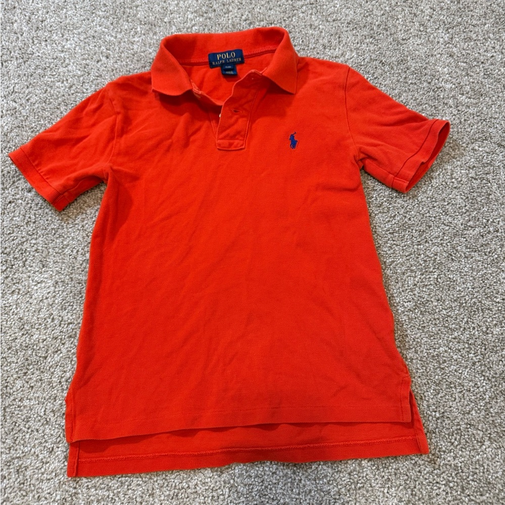 Polo Ralph Lauren Boys Red Polo‎ Small 8